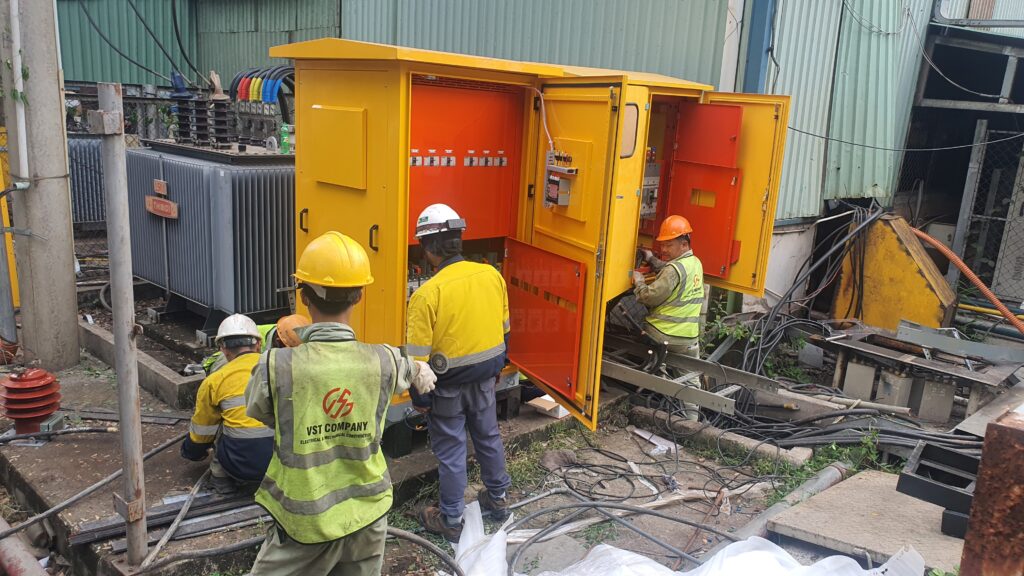 CÔNG TY TNHH XÂY LẮP ĐIỆN VÀ CƠ KHÍ VST