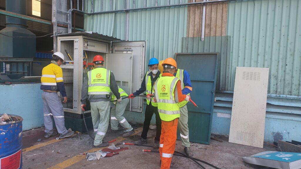 CÔNG TY TNHH XÂY LẮP ĐIỆN VÀ CƠ KHÍ VST