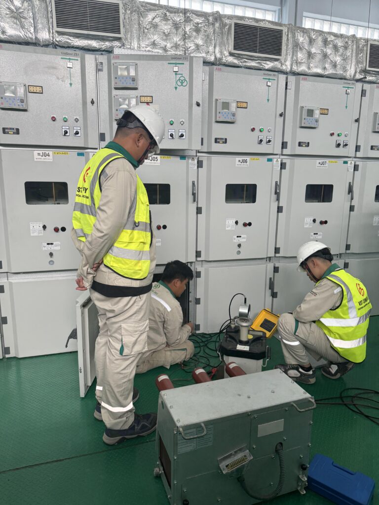 CÔNG TY TNHH XÂY LẮP ĐIỆN VÀ CƠ KHÍ VST